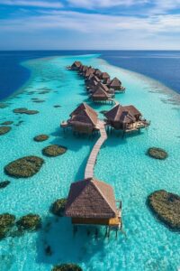 overwater bungalows in the maldives